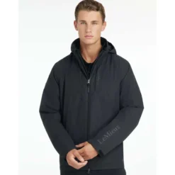 LeMieux Regenjas Team Waterproof Heren Zwart