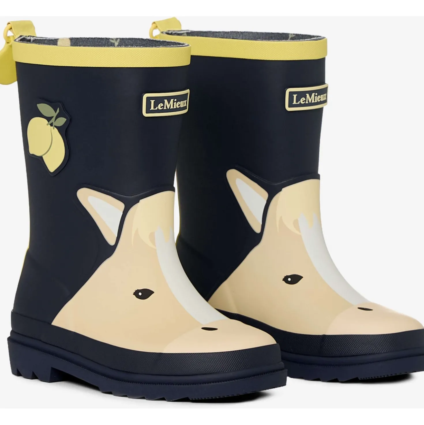 LeMieux Regenlaarzen Splash Welly Kids Lemon