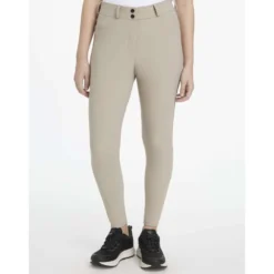 LeMieux Rijbroek Isabelle Full Grip Almond