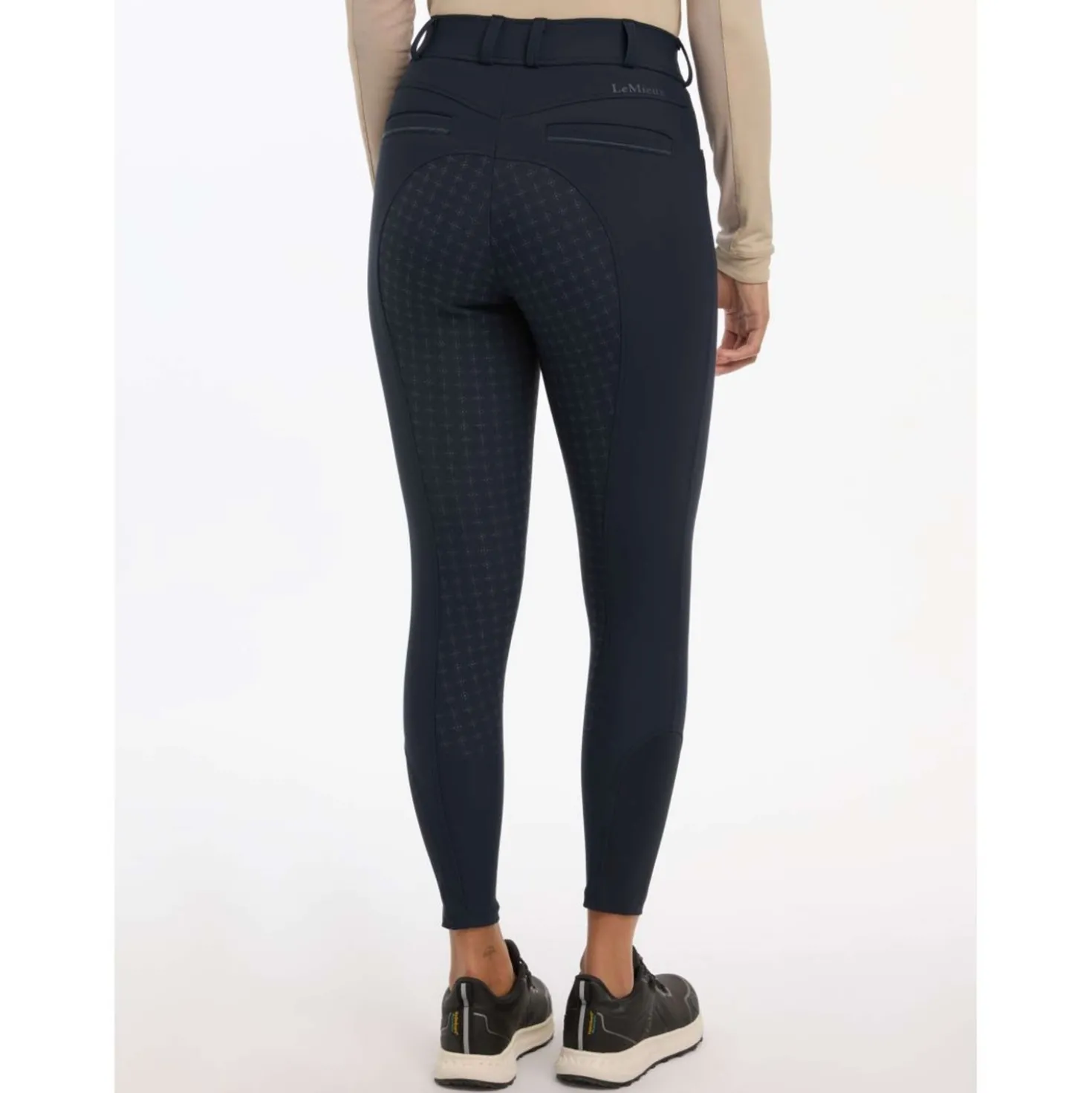 LeMieux Rijbroek Isabelle Full Grip Navy
