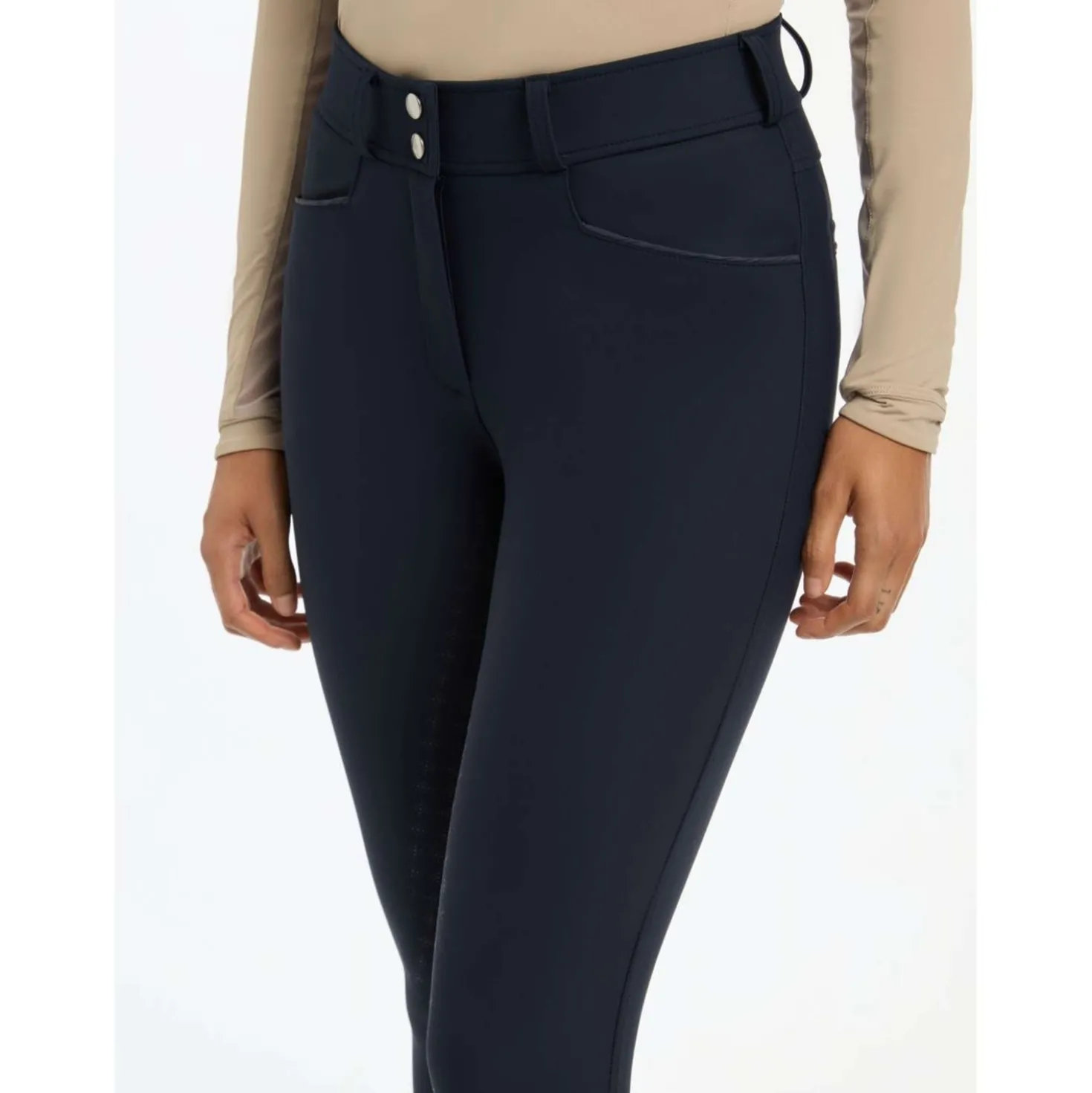 LeMieux Rijbroek Isabelle Full Grip Navy