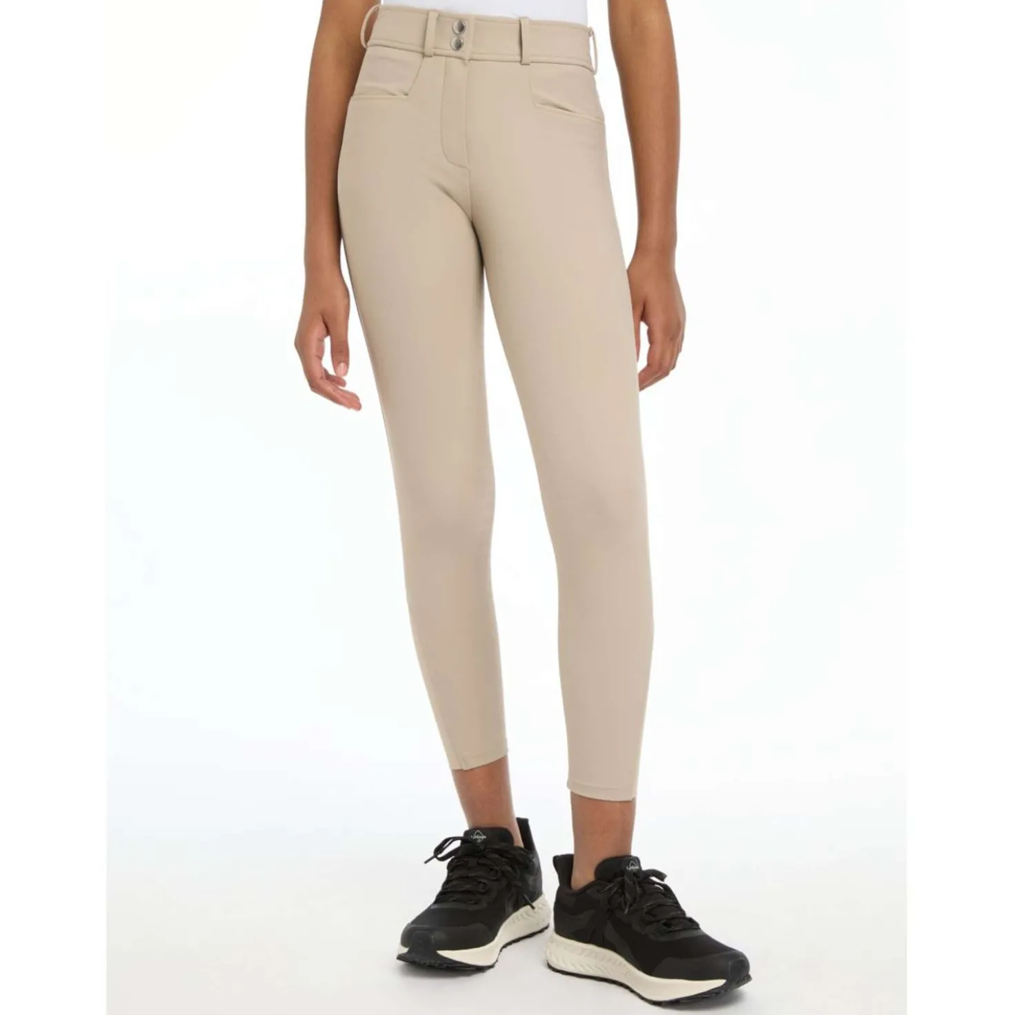 LeMieux Rijbroek Izzy Kids Full Grip Almond