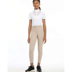 LeMieux Rijbroek Izzy Kids Full Grip Almond