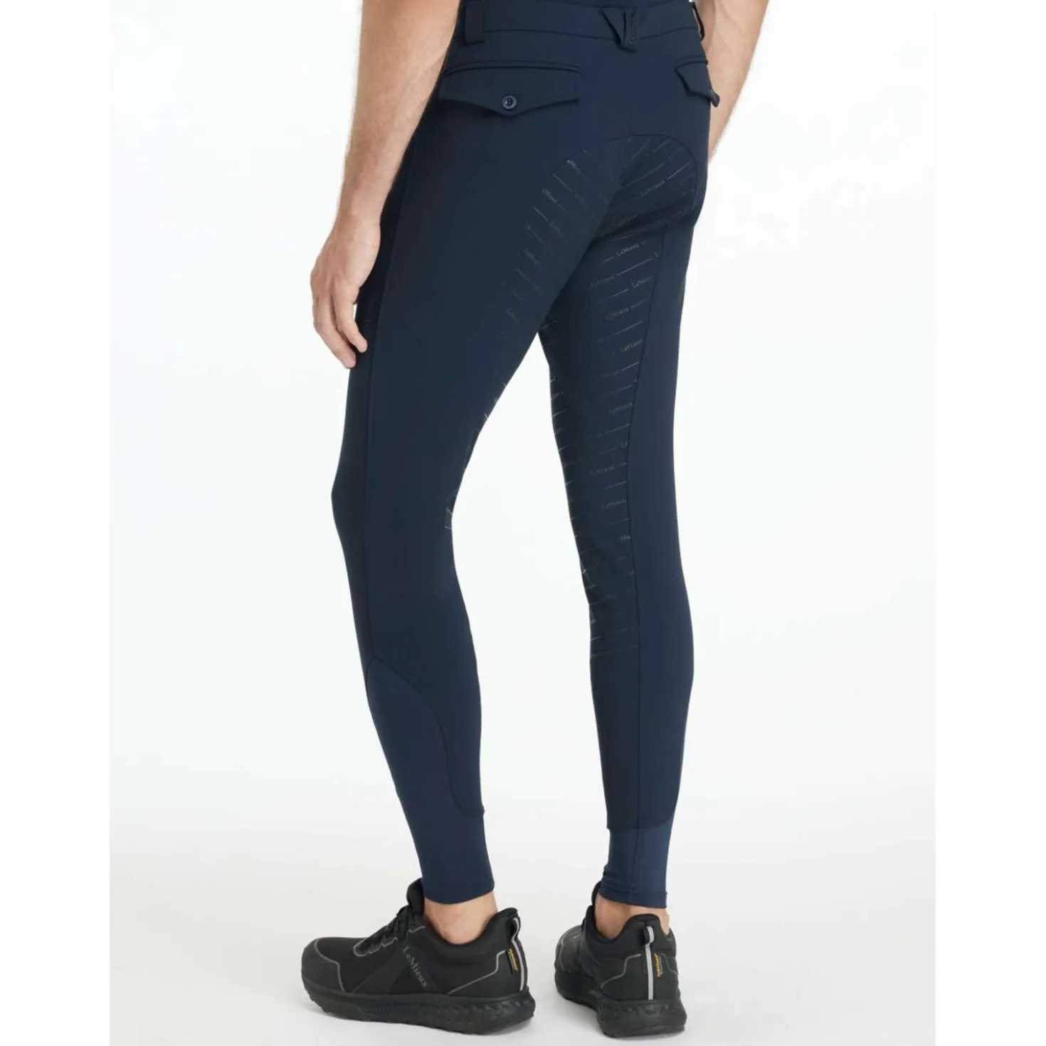 LeMieux Rijbroek Sports Full Grip Heren Navy