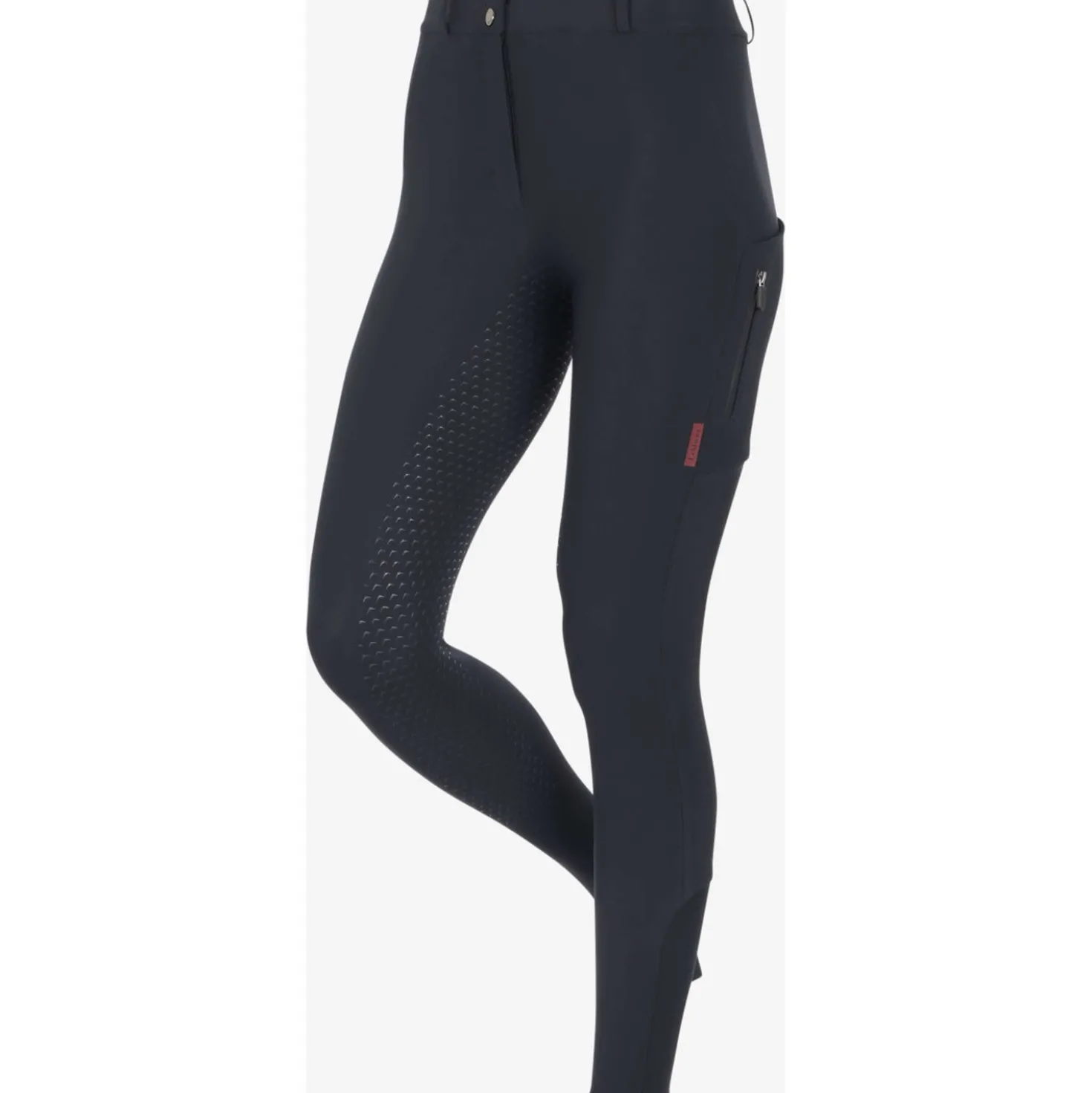 LeMieux Rijbroek Stormwear Kniegrip Black