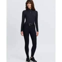 LeMieux Rijbroek Stormwear Kniegrip Black