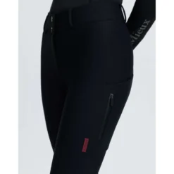LeMieux Rijbroek Stormwear Kniegrip Black