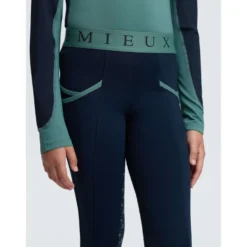 LeMieux Rijlegging Kids Full Grip Navy/Aloe