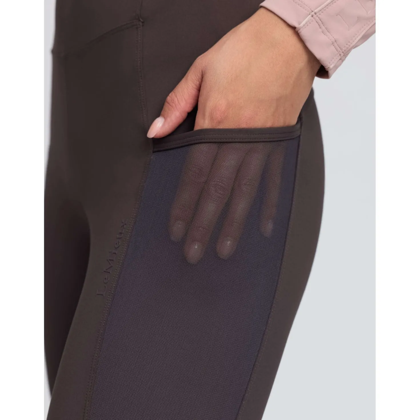 LeMieux Rijlegging Naomi Full Grip Cocoa