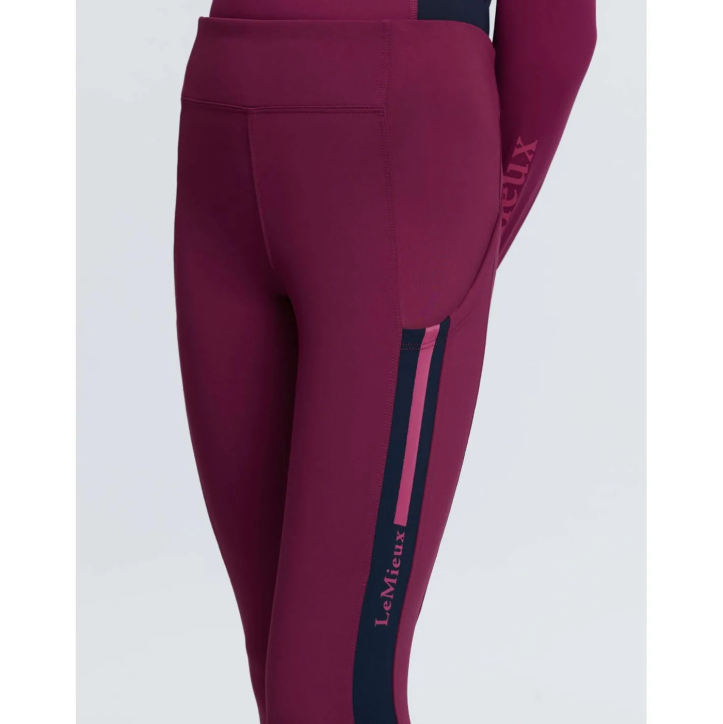 LeMieux Rijlegging Orla Kids Full Grip Blackberry