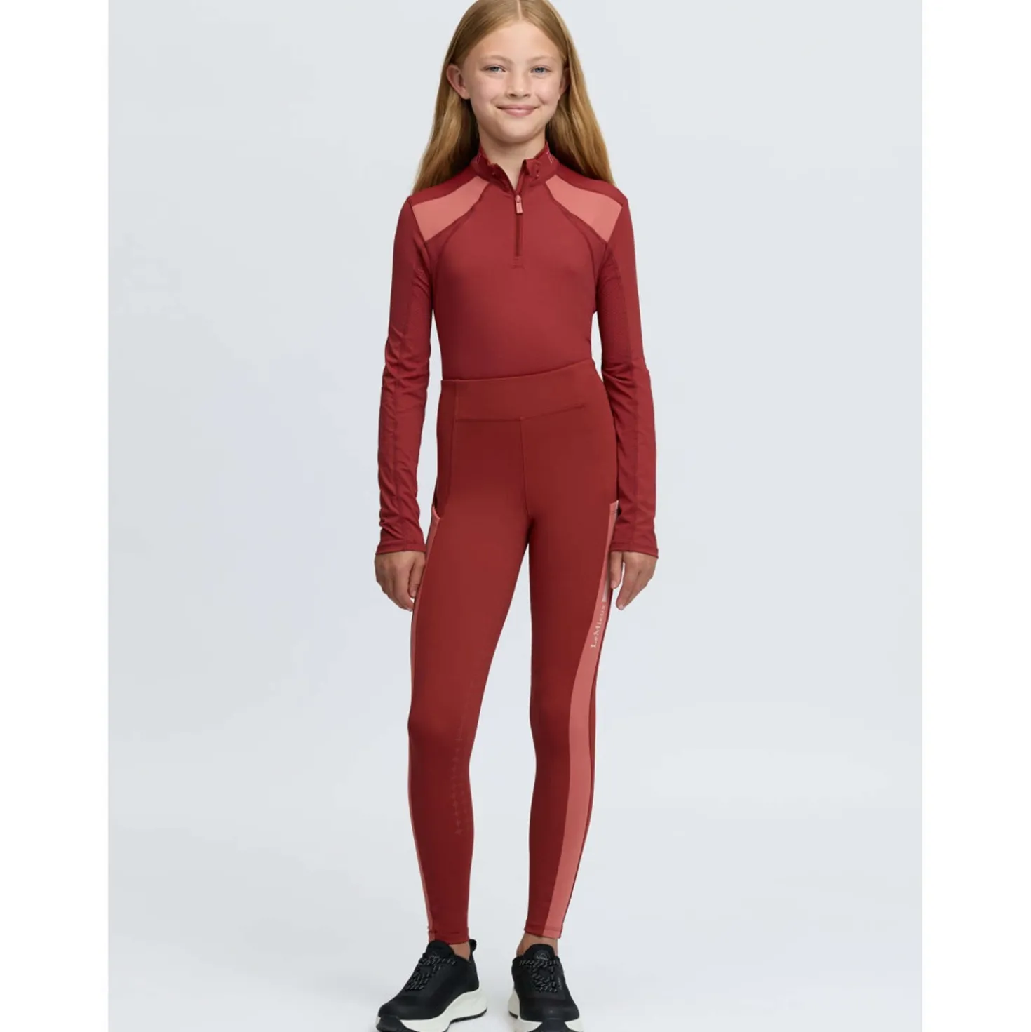 LeMieux Rijlegging Orla Kids Full Grip Russet