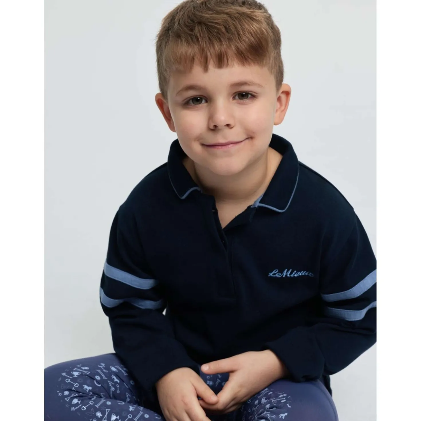 LeMieux Rugbyshirt Mini Robbie Navy
