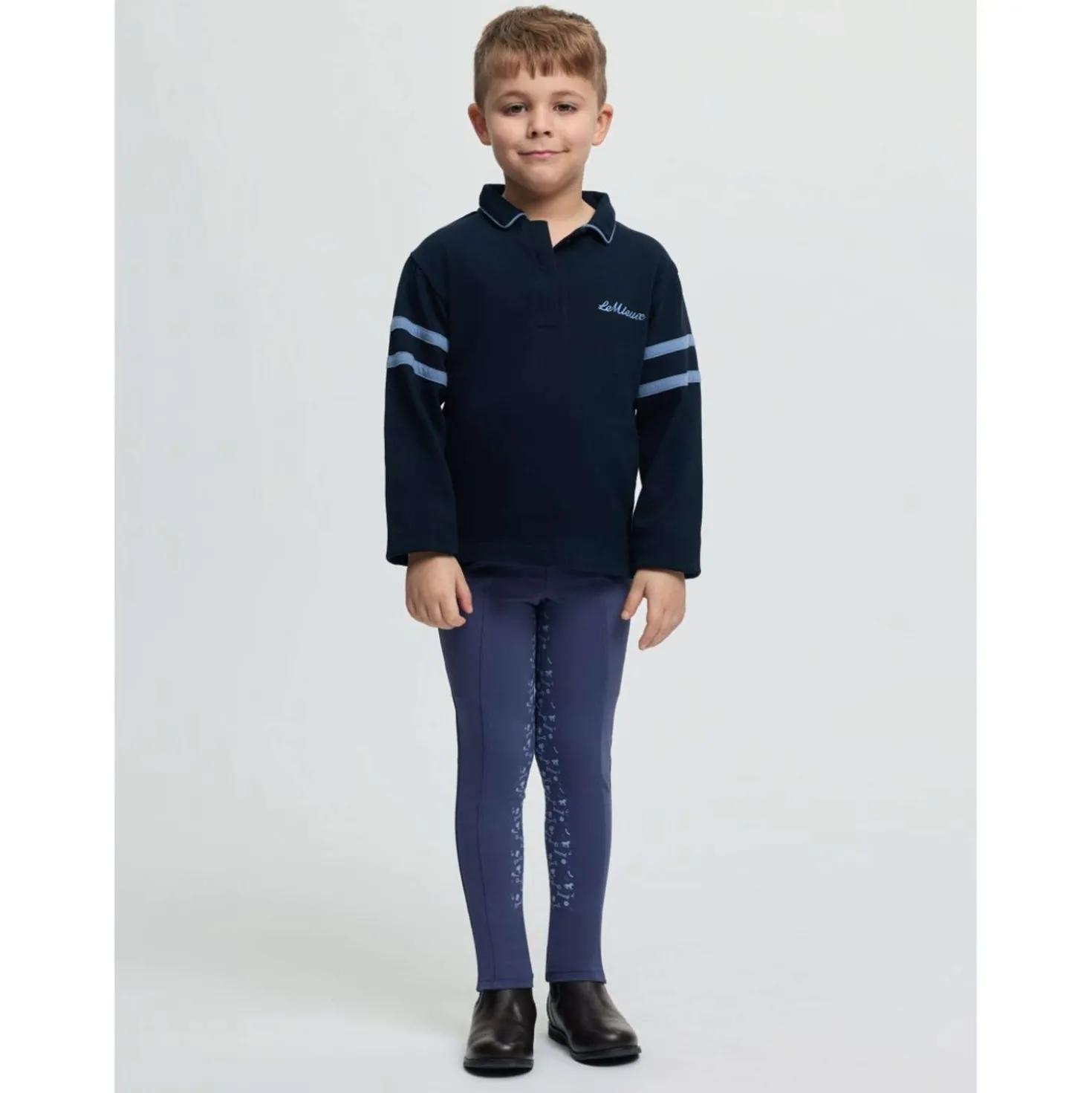 LeMieux Rugbyshirt Mini Robbie Navy