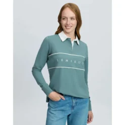 LeMieux Shirt Rochelle Rugby Aloe