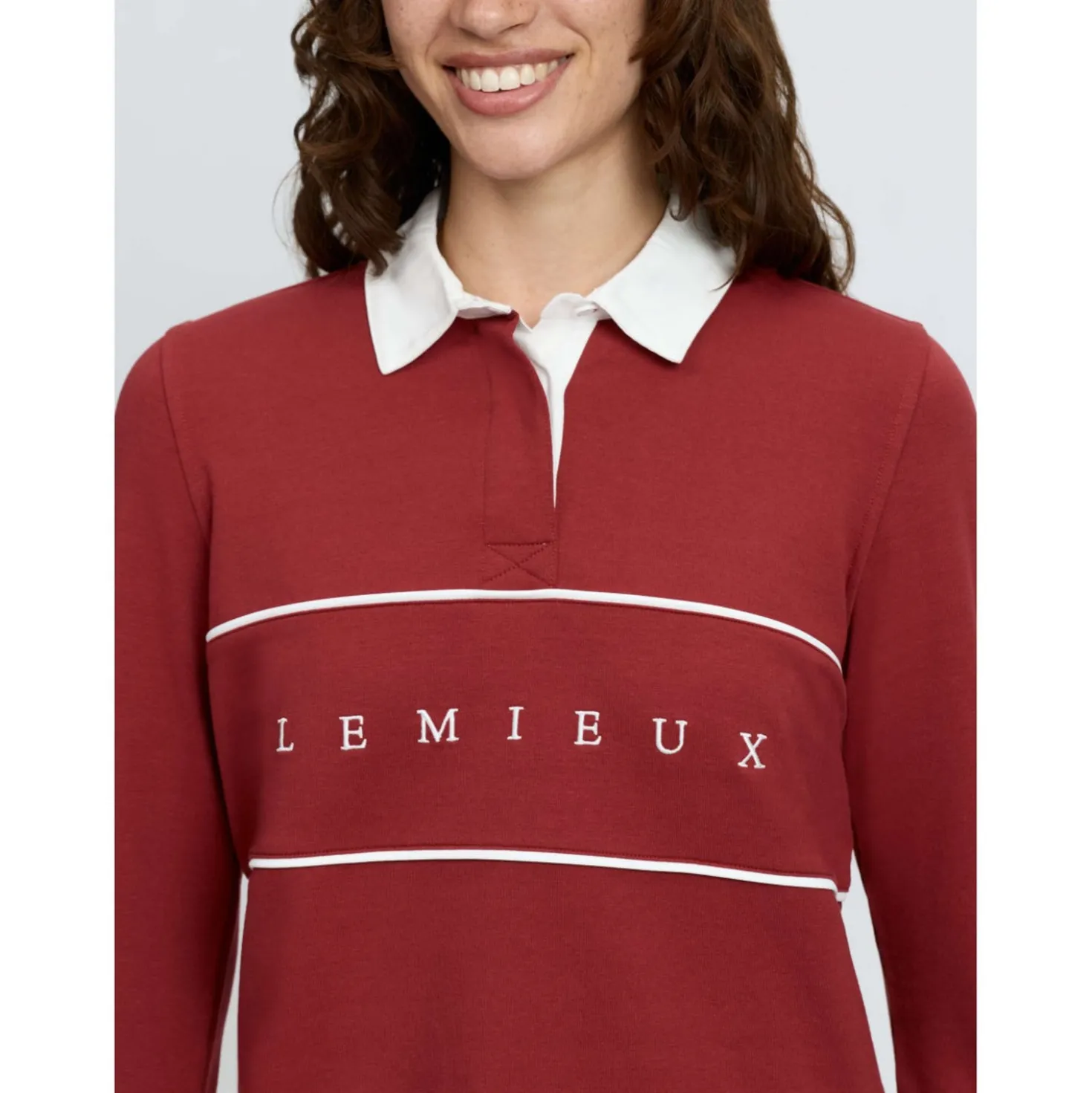 LeMieux Shirt Rochelle Rugby Russet