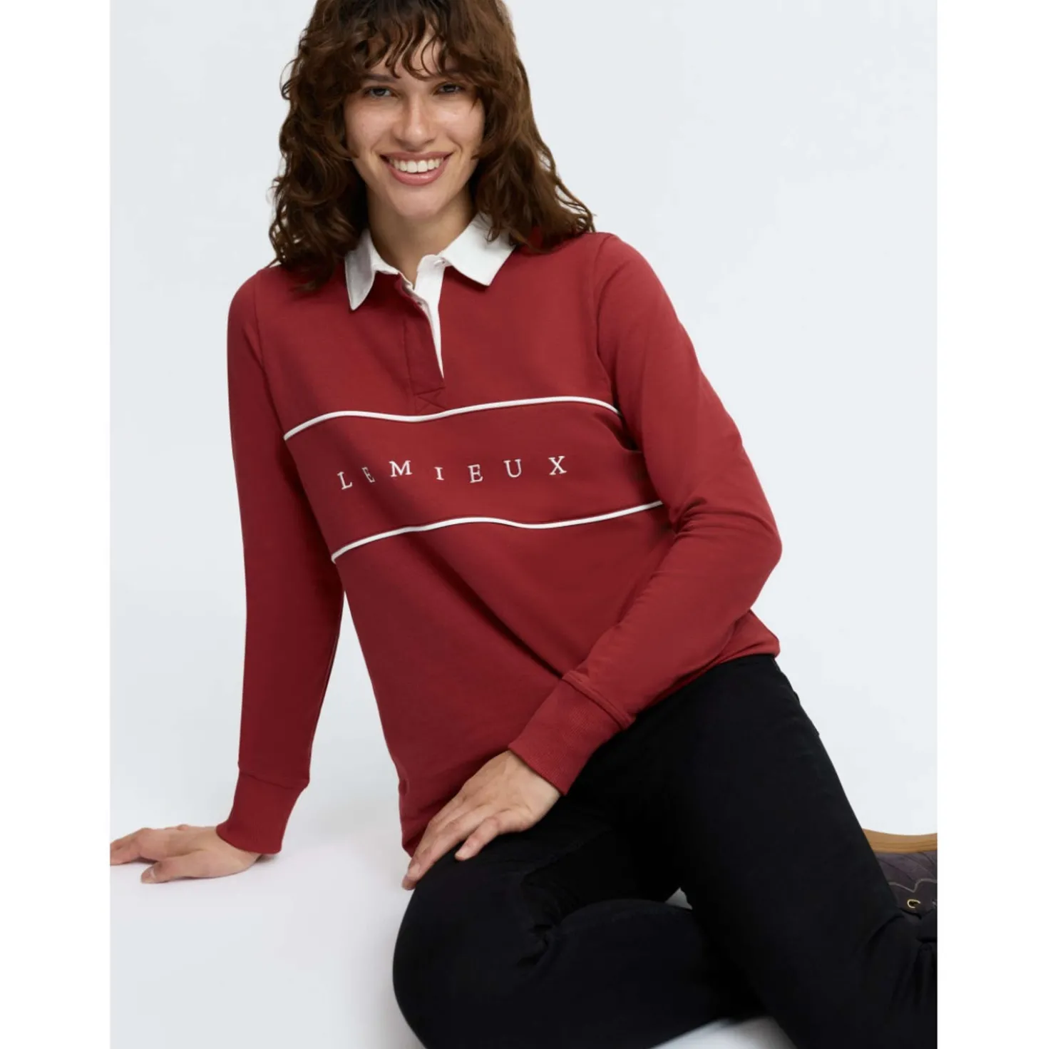 LeMieux Shirt Rochelle Rugby Russet