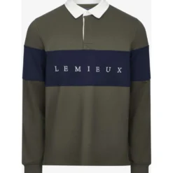 LeMieux Shirt Rugby Heren Olive