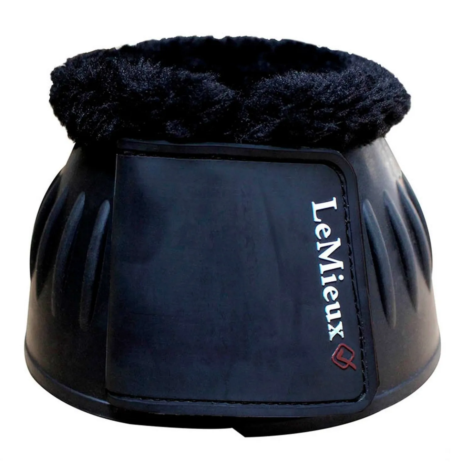 LeMieux Springschoenen Rubber Bell Fleece Zwart