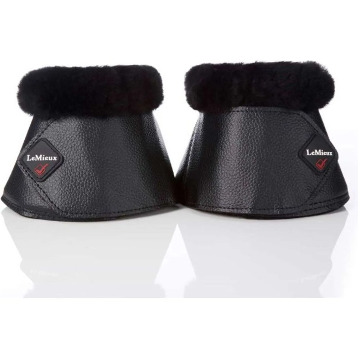 LeMieux Springschoenen WrapRound Fleece Zwart
