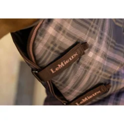 LeMieux Staldeken Arika Heritage Check with Neck 200g Cocoa