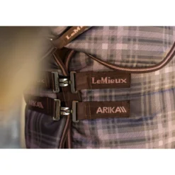 LeMieux Staldeken Arika Heritage Check with Neck 200g Cocoa