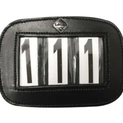 LeMieux Startnummers Saddle Pad Zwart