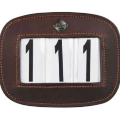 LeMieux Startnummers Saddle Pad Bruin