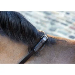 LeMieux Teugels Arika Soft Rubber with Stopper Bruin/Brass