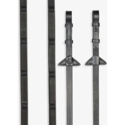 LeMieux Teugels Ergo Grip Rubber Zwart