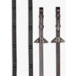 LeMieux Teugels Ergo Grip Rubber Havana