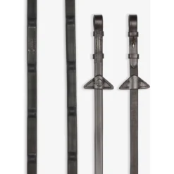 LeMieux Teugels Ergo Grip Rubber Bruin