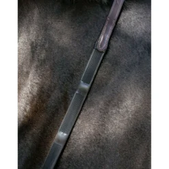 LeMieux Teugels Ergo Grip Rubber Bruin