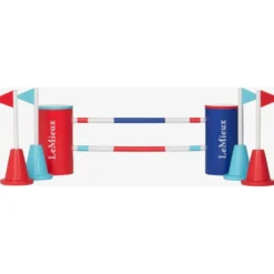 LeMieux Toy Pony Course Builder Set Rood/Blauw