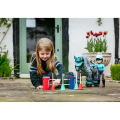 LeMieux Toy Pony Course Builder Set Rood/Blauw