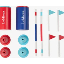 LeMieux Toy Pony Course Builder Set Rood/Blauw