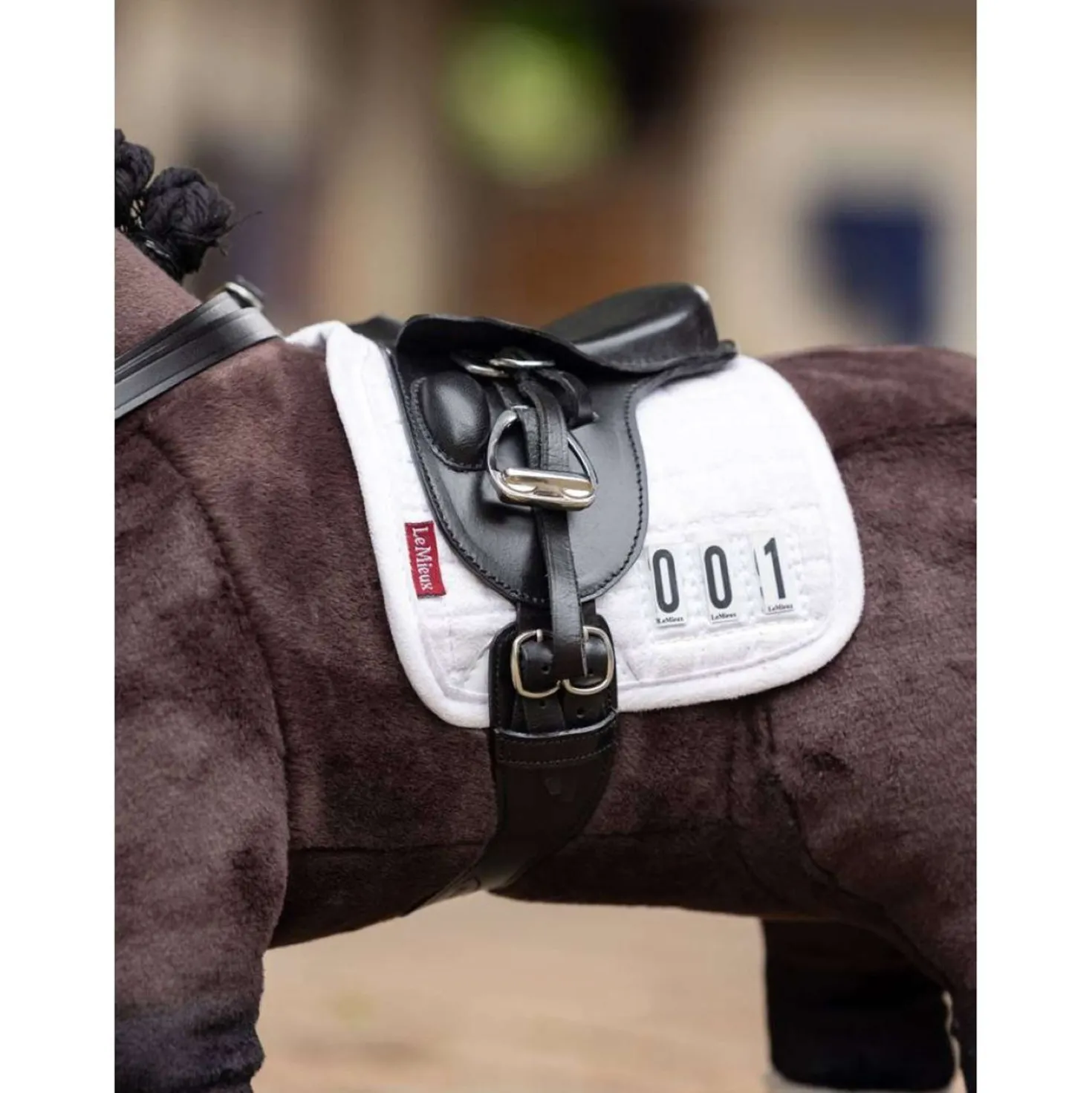 LeMieux Toy Pony Dekje Dressuur Wit