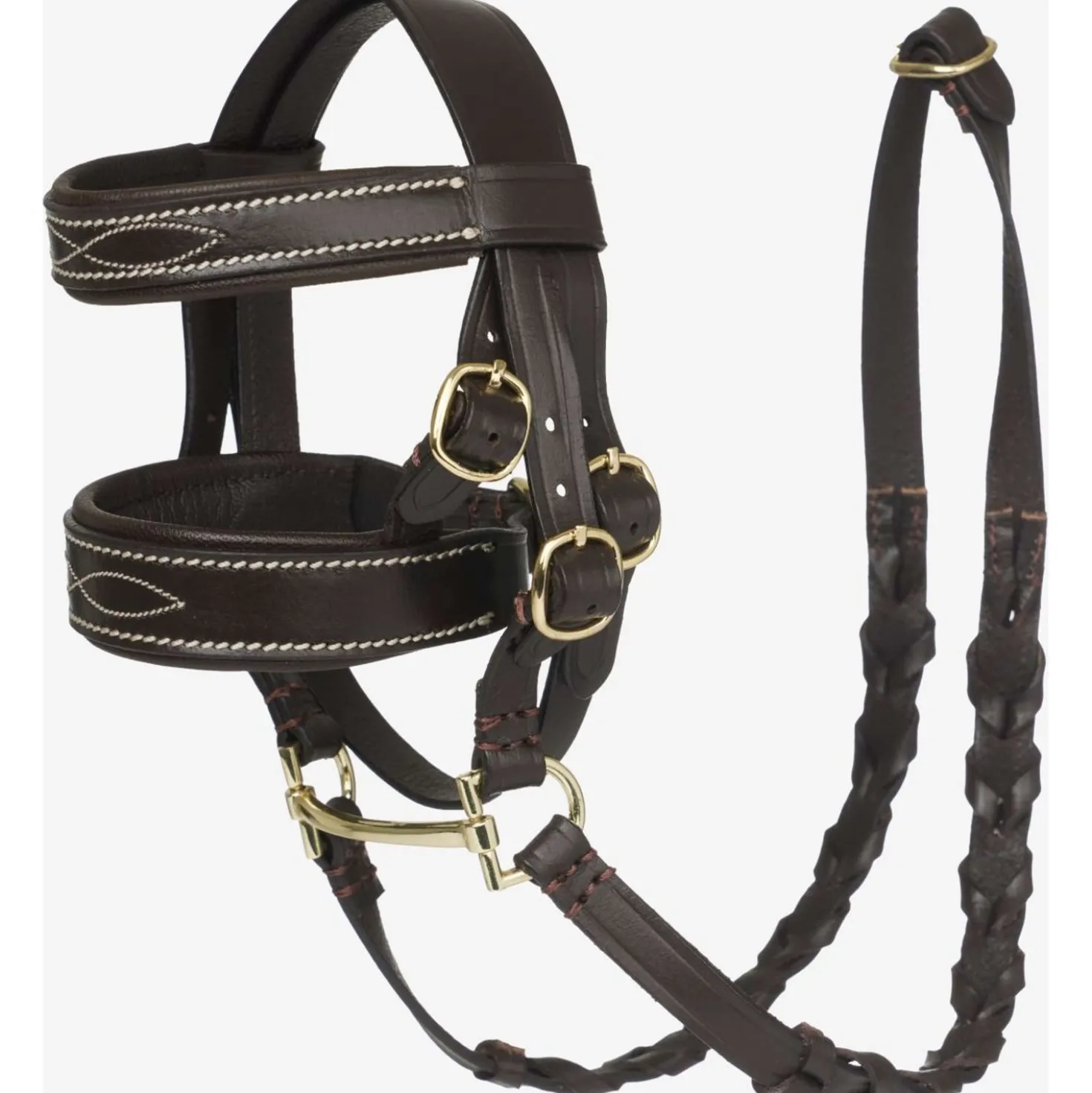 LeMieux Toy Pony Hunter Hoofdstel Bruin