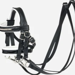 LeMieux Toy Pony Stang en Trenshoofdstel Zwart