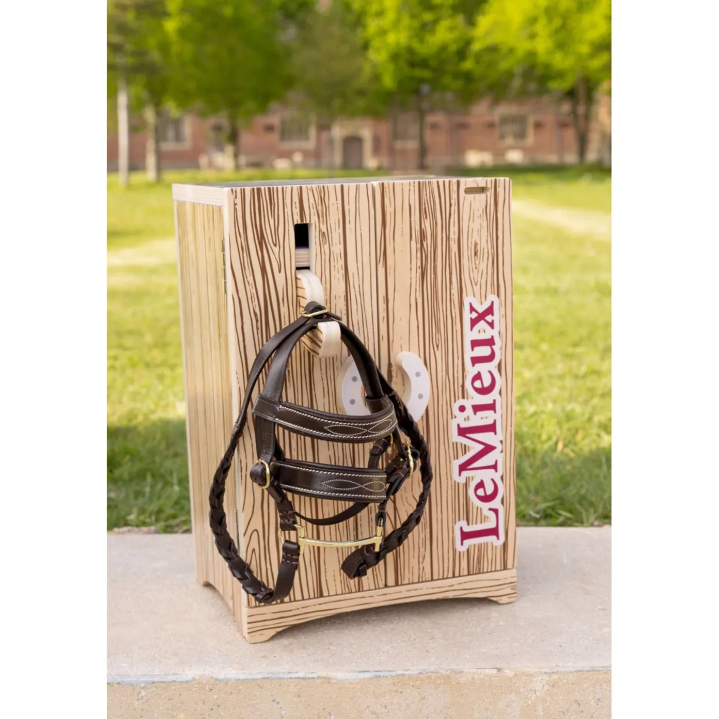 LeMieux Toy Pony Tack Locker Wooden