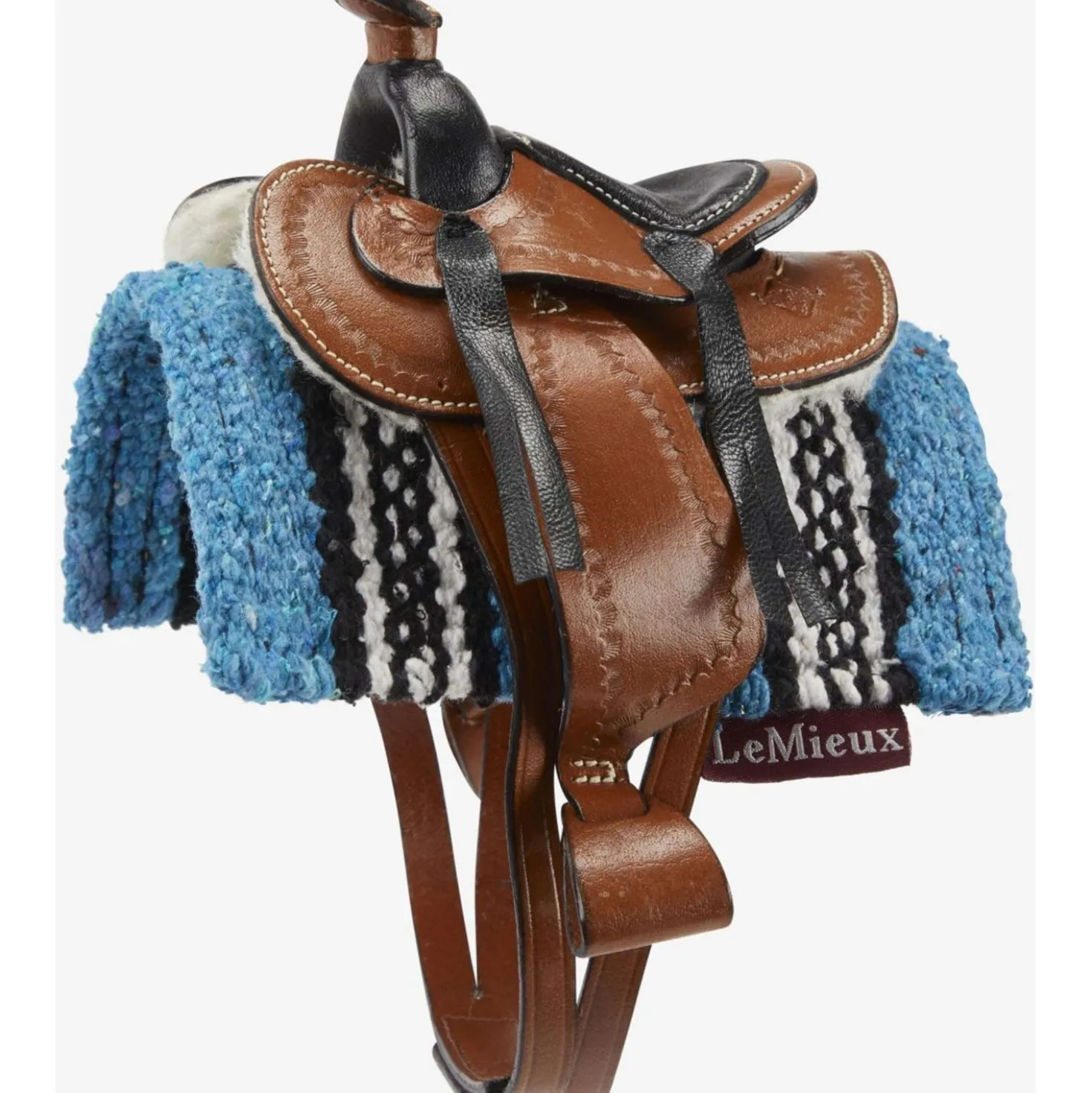 LeMieux Toy Pony Western Zadel Tan