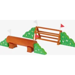 LeMieux Toy Pony XC Jump Set Groen/Bruin