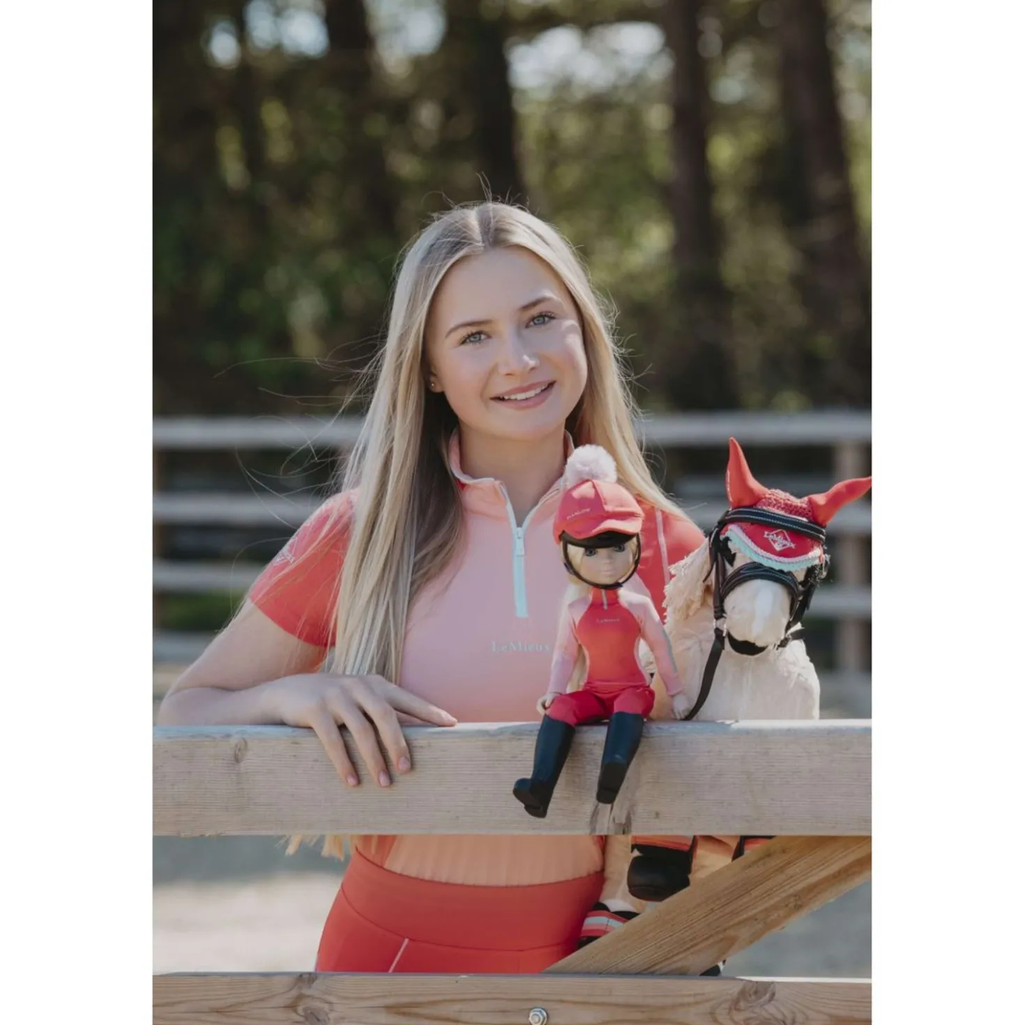 LeMieux Toy Rider Harlow Coral Crush