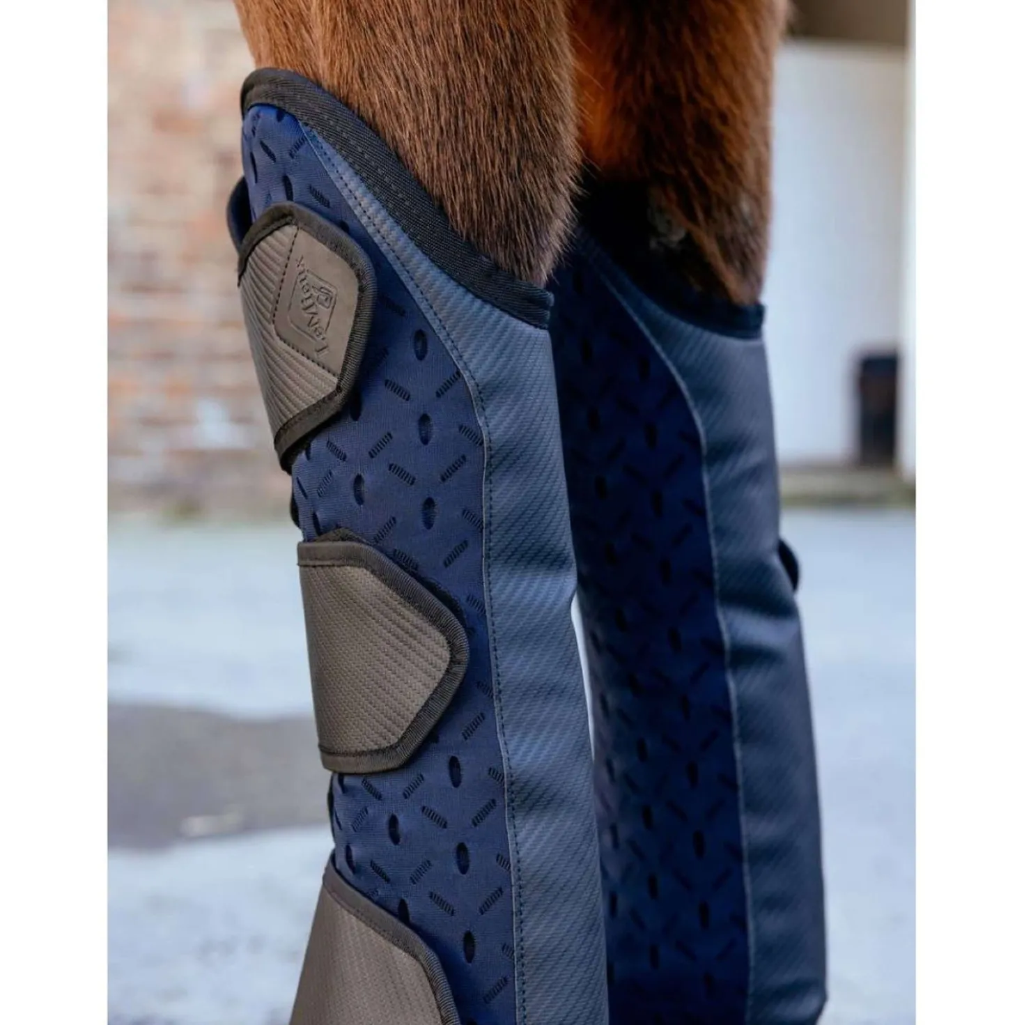LeMieux Transportbeschermers Kudos 3D Mesh Navy