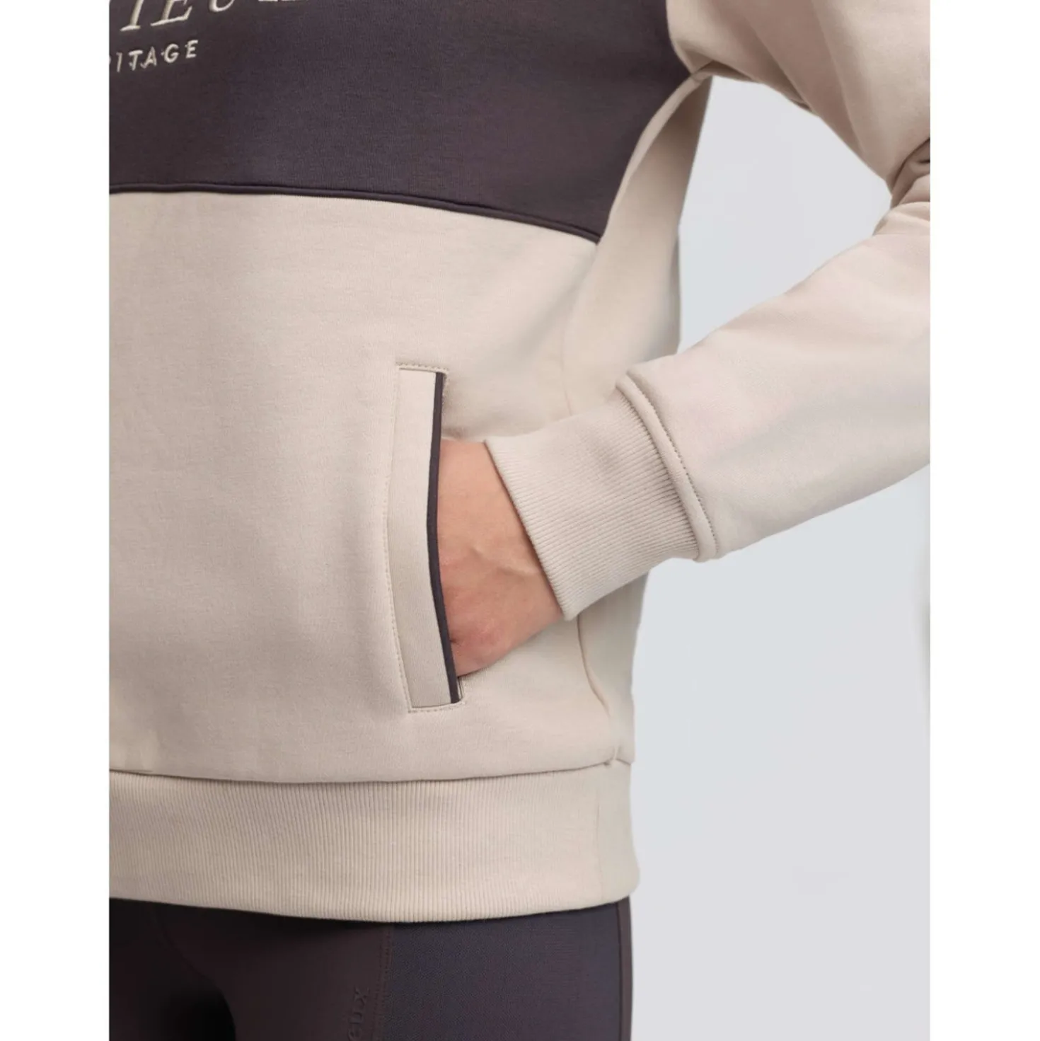 LeMieux Trui Heritage Quarter Zip Stone