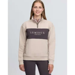 LeMieux Trui Heritage Quarter Zip Stone