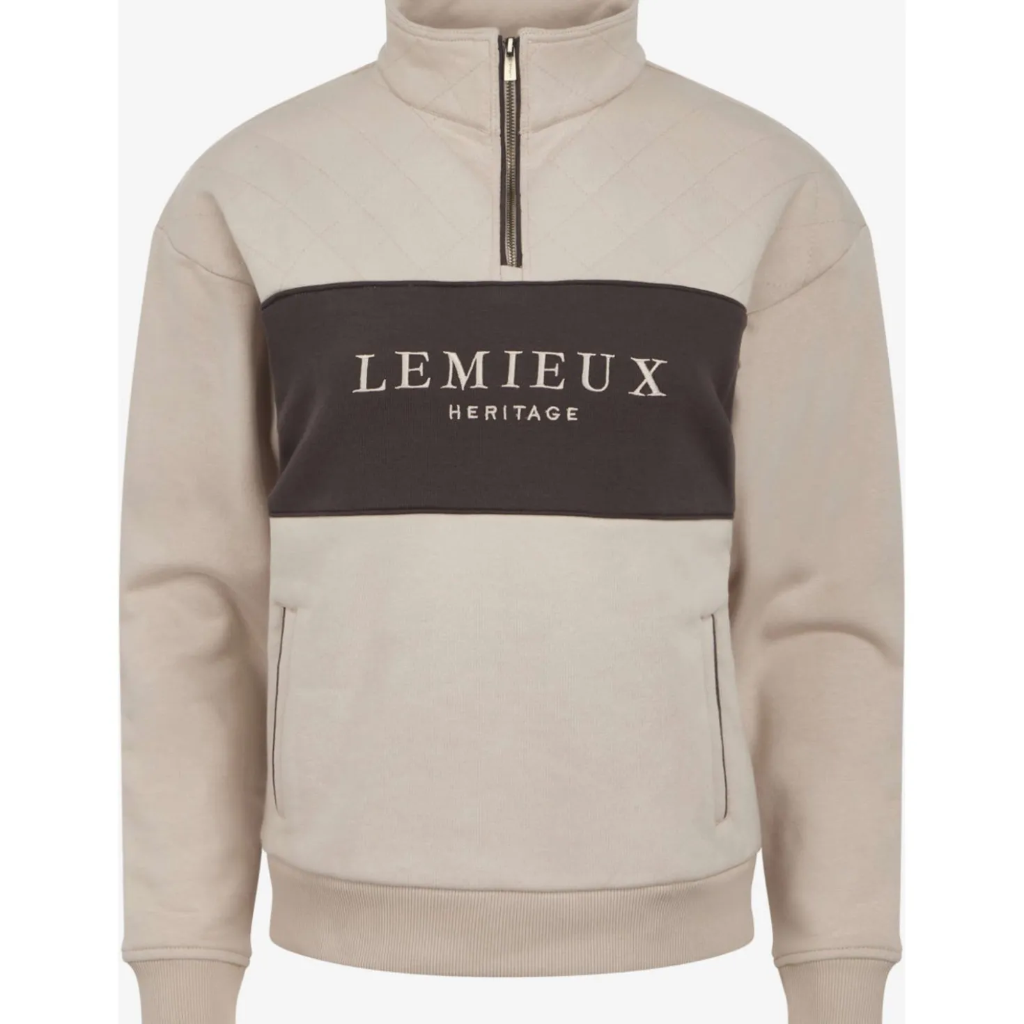 LeMieux Trui Heritage Quarter Zip Stone