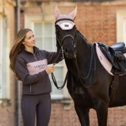 LeMieux Trui Heritage Quarter Zip Cocoa