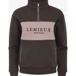 LeMieux Trui Heritage Quarter Zip Cocoa