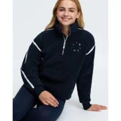 LeMieux Trui Jody Teddy Fleece Kids Navy
