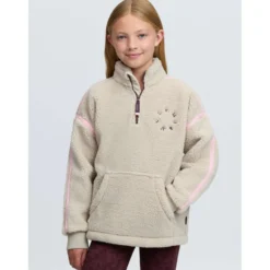 LeMieux Trui Jody Teddy Fleece Kids Stone